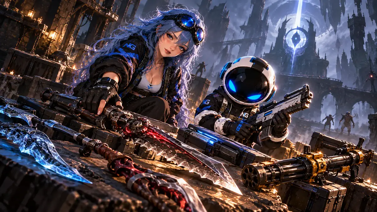 Все оружие в End of Abyss — где найти все 6 видов