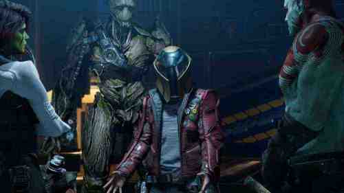 Говорить в шлем или положить его на место в 5 главе Marvels Guardians of the Galaxy — Стражи Галактики